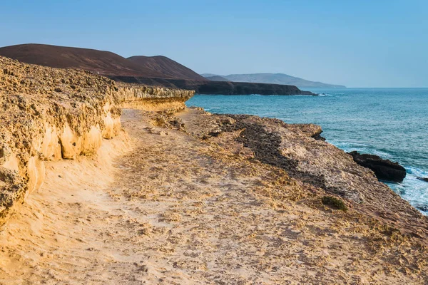 Jeskyně poblíž vesnice Ajuy Fuerteventura, Kanárské ostrovy, Španělsko — Stock fotografie