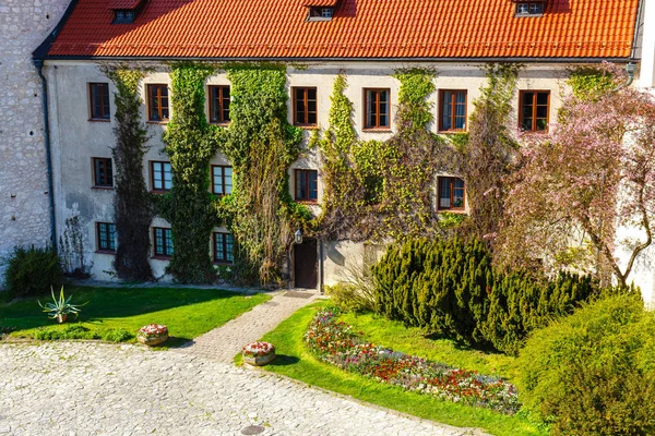 Castello Reale Pieskowa Skala vicino Cracovia, Polonia — Foto Stock