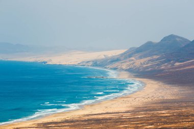 Görünüm Cofete Beach Fuerteventura Adası, İspanya