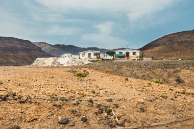 Yol Cofete Beach Fuerteventura Adası, İspanya