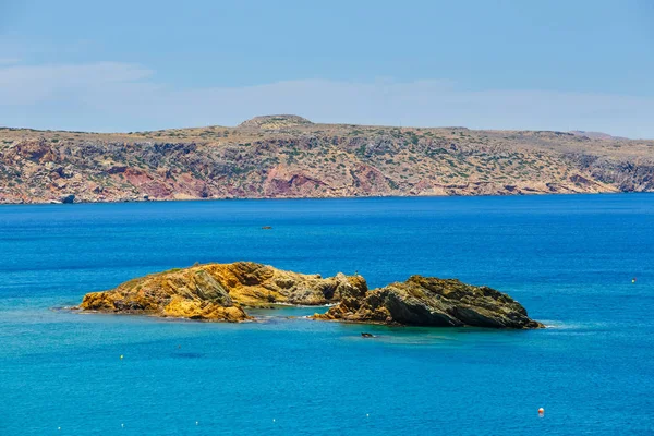 Vai ünlü kumsalda güzel palm orman east Crete, Yunanistan