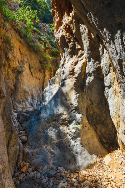 Kritsa Gorge vicino ad Agios Nikolaos a Creta, Grecia — Foto Stock