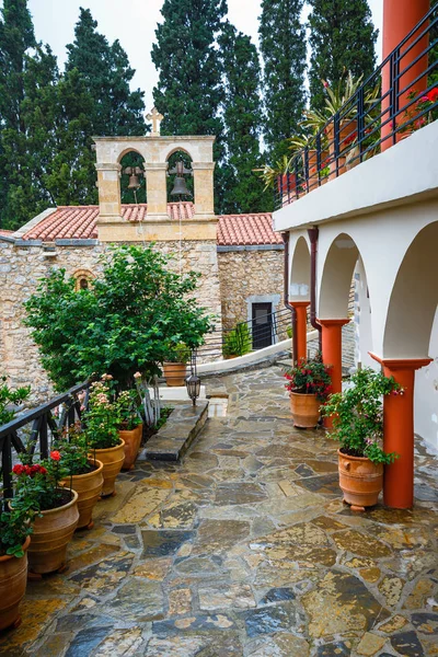 Oud klooster Kera Kardiotissa op Kreta. Griekenland — Stockfoto