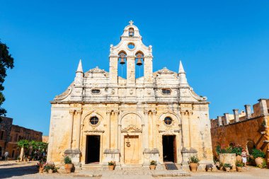  Arkadi, Girit, 10 Haziran 2017: Arkadi Manastırı Rethymnon, Girit, Yunanistan güneydoğusunda yer alan