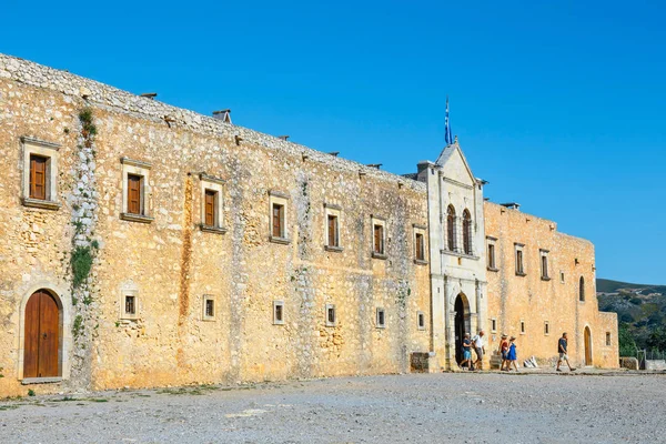  Arkadi, Girit, 10 Haziran 2017: Arkadi Manastırı Rethymnon, Girit, Yunanistan güneydoğusunda yer alan