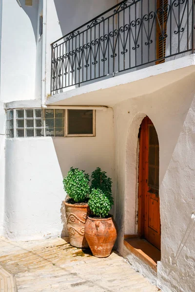  Geleneksel creten Köyü Margarites el yapımı seramikler, Crete, Yunanistan için ünlü