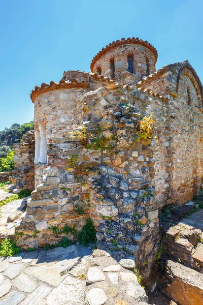 Bysantinsk kyrka i Fodele, Kreta, Grekland. El Grecos birthp — Stockfoto
