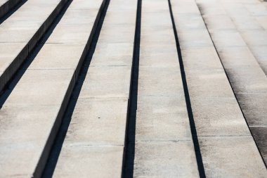 Siyah ve beyaz merdivenlerde abstract, yakın çekim