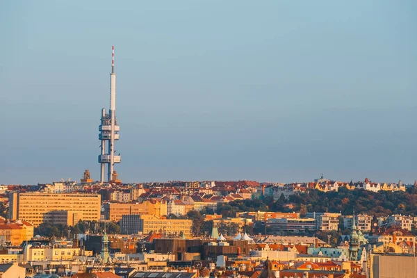 Zizkov television tower in Prague, Czech Republic — Stock Photo, Image