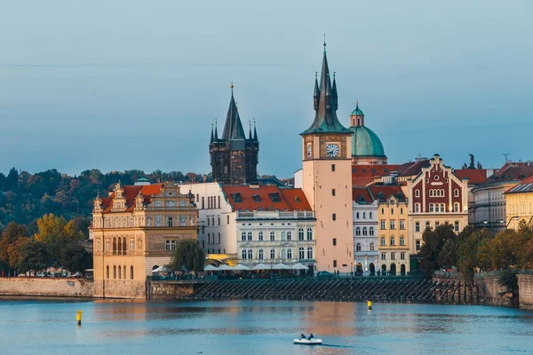 Smetana Museum og Old Town Water Tower, Prag, Tjekkiet - Stock-foto