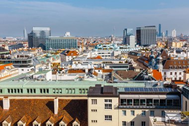 Aziz Stephan Katedrali, Viyana, Avusturya kuleden görüntülemek