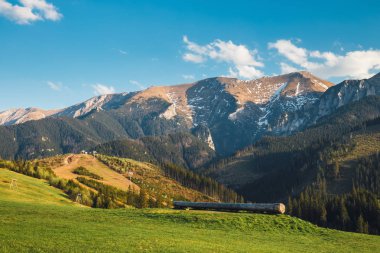 Görünüm Belianske Tatra Dağları, Slovakya