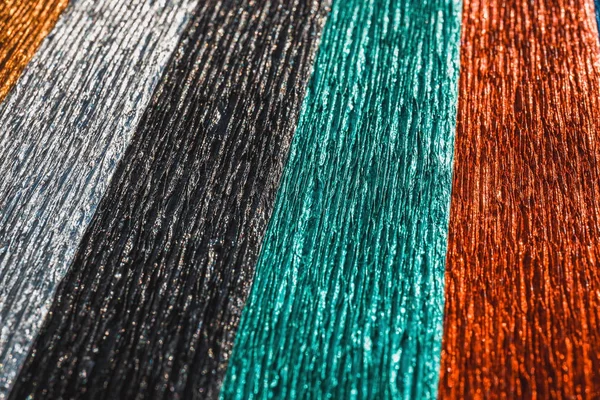 Close up of color corrugated paper background — Stock Photo, Image