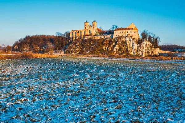 Бенедиктинский монастырь в Тынец, недалеко от Кракова, Польша — стоковое фото