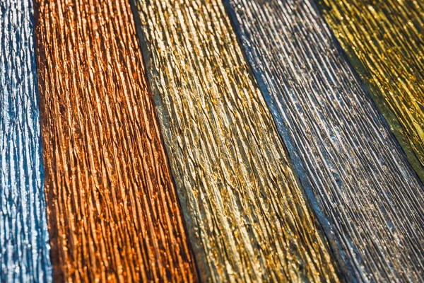 Close up of color corrugated paper background — Stock Photo, Image