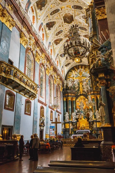 Czestochowa, Πολωνία, 29 Απριλίου 2015: εσωτερικό του ιερού Jasna Gora στην Czestochowa, Πολωνία. Πολύ σημαντικό και πιο δημοφιλές pilgrimary χώρα στην Πολωνία — Φωτογραφία Αρχείου