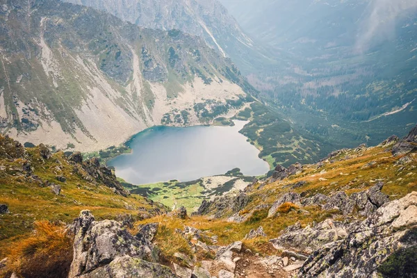 Veduta delle montagne degli Alti Tatra in Polonia — Foto Stock