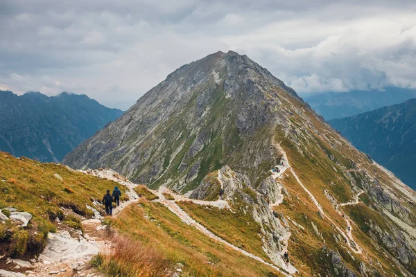 Weergave van de Hoge Tatra-gebergte in Polen — Stockfoto