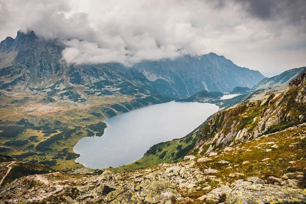 Vista de las montañas del Alto Tatra en Polonia — Foto de Stock