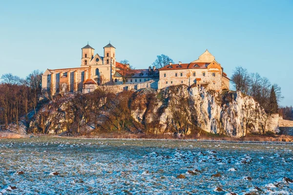 Benedictine kloster i Tyniec nära Krakow, Polen — Stockfoto