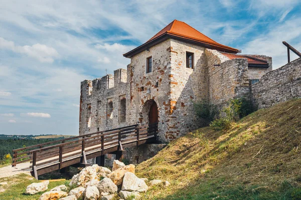 Ruinen der Burg rabsztyn bei Krakau, Polen — Stockfoto