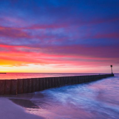 Sunset Beach, uzun süreli pozlama