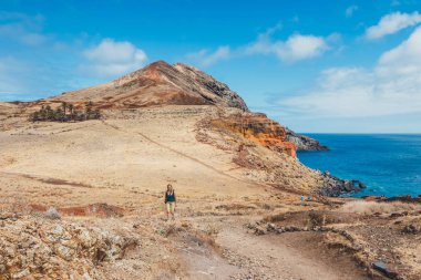 uçurumlar, Ponta de Sao Lourenco, Madeira, Portekiz