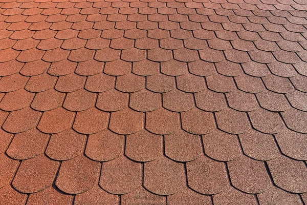 Detail střešní asfaltové povlakem — Stock fotografie