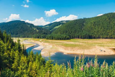 Vidra Gölü Parang dağlar, Romanya bulunur