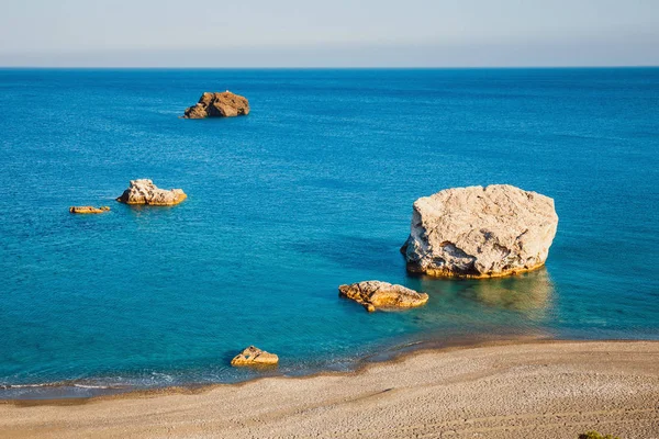 Costa dell'isola di Creta vicino Matala in Grecia — Foto Stock