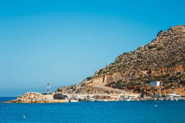 クレタ島、ギリシャの美しい山の風景 — ストック写真