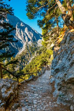 Samiriye Gorge Merkezi Girit, Yunanistan