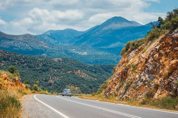 헤 라 클 리온, 크레타, 그리스 근처도 산 풍경 — 스톡 사진
