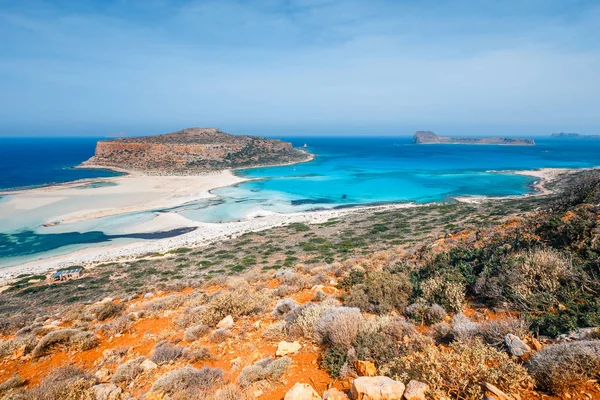クレタ島、ギリシャの美しいバロス ビーチ — ストック写真