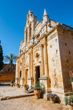 Bazilika Arkadi manastır Girit Adası, Yunanistan