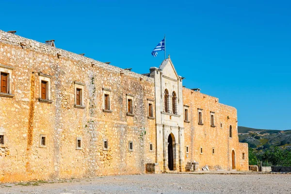 Basílica del monasterio de Arkadi en la isla de Creta, Grecia —  Fotos de Stock