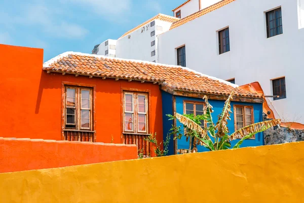 Architectonische details in Garachico Tenerife, Canarische eilanden, Spanje — Stockfoto