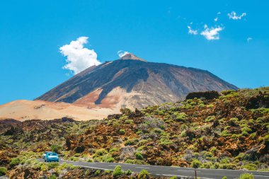 El Teide yanardağı Tenerife, Kanarya Adaları, İspanya