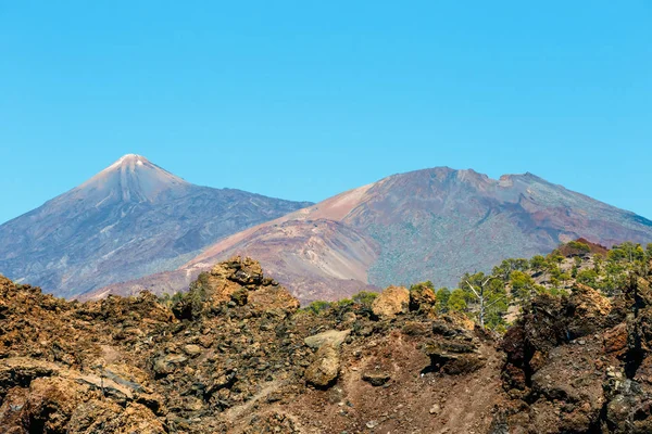 Vulcão El Teide em Tenerife, Ilhas Canárias, Espanha — Fotografia de Stock