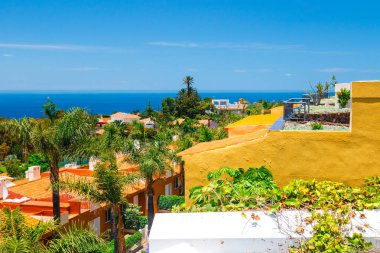 Lounge area at luxury hotel, Tenerife island, Spain