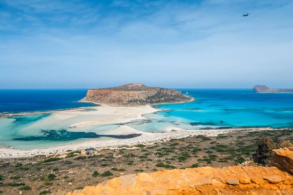 ギリシャ、クレタ島のバロス ビーチの素晴らしい風景 — ストック写真