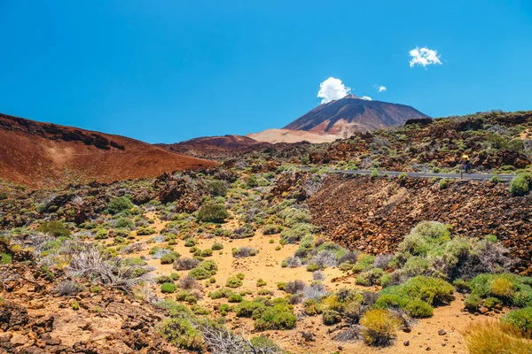 Landskap av vulkanen El Teide i nationalpark av Las Canadas del Teide — Stockfoto
