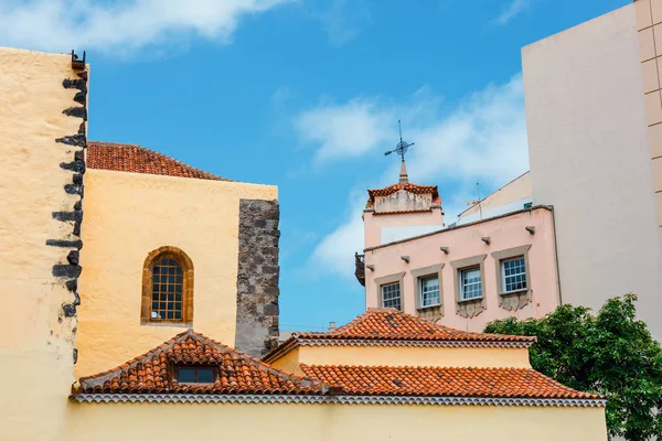 Architecturale details van de stad van La Orotava, Tenerife-eiland, Spanje — Stockfoto