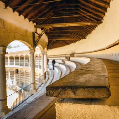 Bullring Ronda, Endülüs, İspanya en eski ve en ünlü boğa güreşi arenada biridir