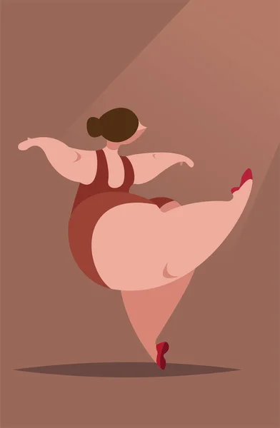 Balletdanser Vectorillustratie — Stockvector