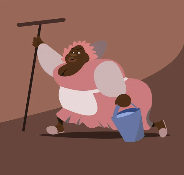 Limpieza en escuela Imágenes Vectoriales, Gráfico Vectorial de Limpieza