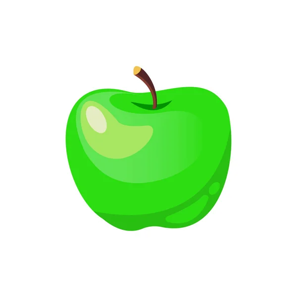 Apple Icon Vector Illustration — Stockvektor