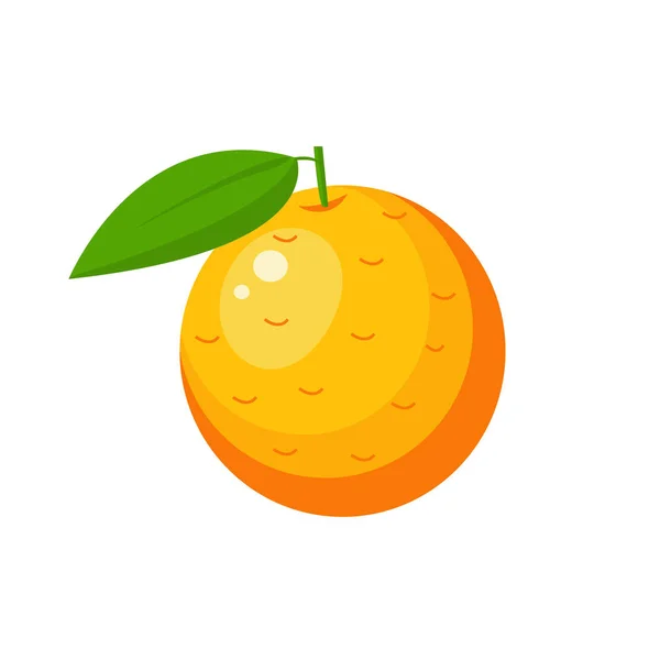 Ilustração Laranja Icon Vector — Vetor de Stock