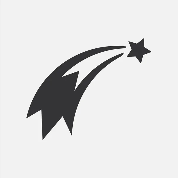 Sparkling star. Simple vector icon — Stock Vector