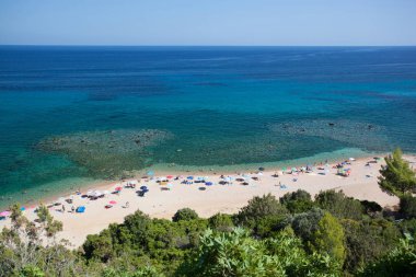 Cala Gonone beach, Sardunya, İtalya